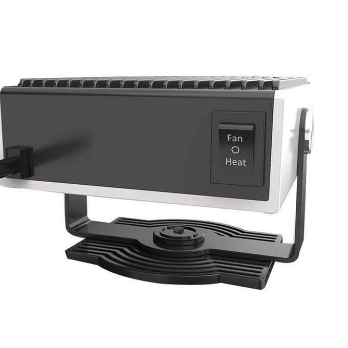 Ar Heater 12V 24V  Ar Heating Defroster Heater Defrosting Snow Small Ele Tri -Black-12v