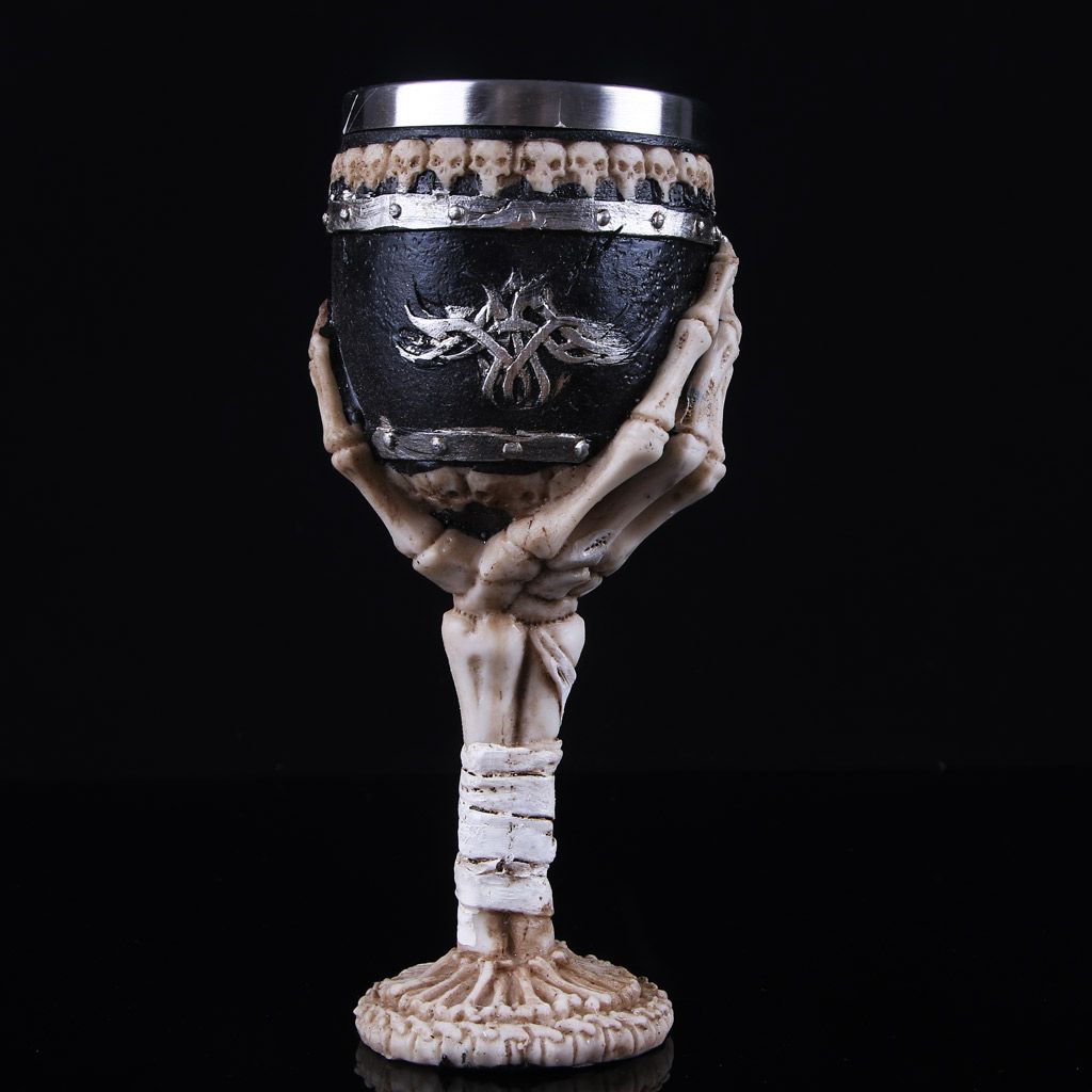 Skull Gothic Wine Goblet  Mug Mug Jug Viking Drinking Mug Vintage