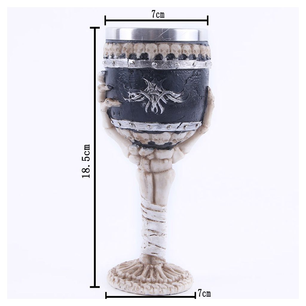 Skull Gothic Wine Goblet  Mug Mug Jug Viking Drinking Mug Vintage