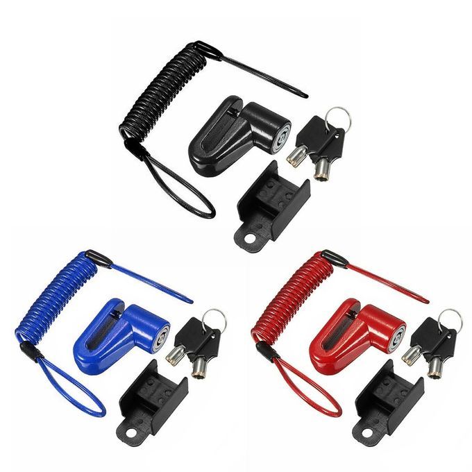 Bike S Ooter Dis  Brake Lo K Dis  Brakes Lo Ker With Lo K Reminder  Able-red+blue-1.2m