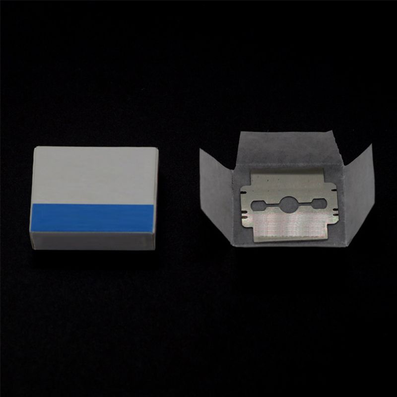 100pcs/box Stainless Steel Blades For Foot Hard Skin Remover Hand Foot File Foot Care Pedicure Machine Rasp Pedicure Corn Cutter