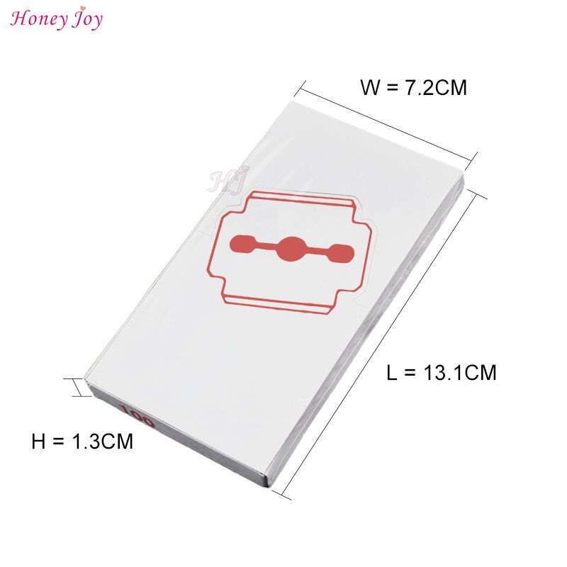 100pcs/box Stainless Steel Blades For Foot Hard Skin Remover Hand Foot File Foot Care Pedicure Machine Rasp Pedicure Corn Cutter