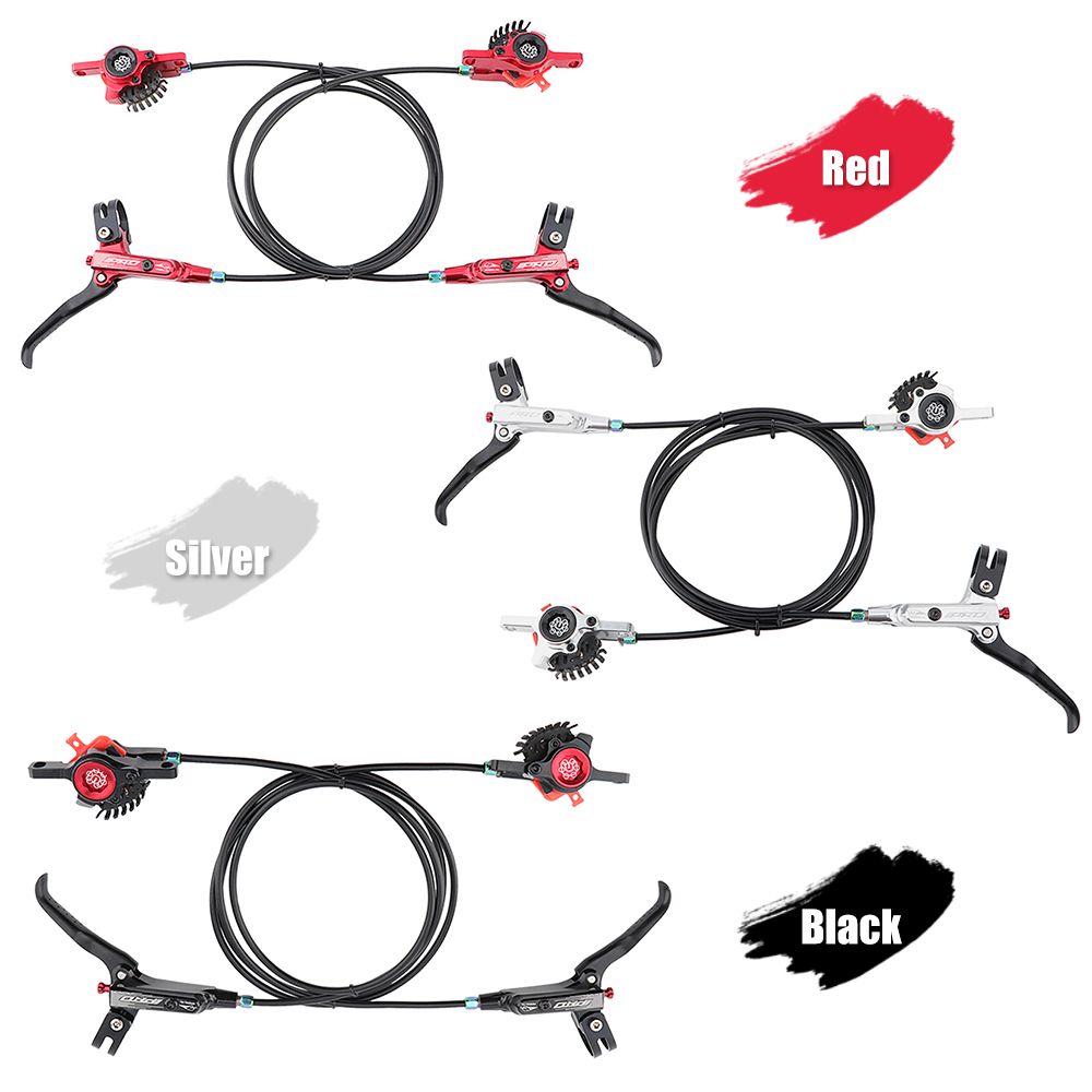 MTB Hydraulic Disc Brake Front Rear Calipers Set 22mm