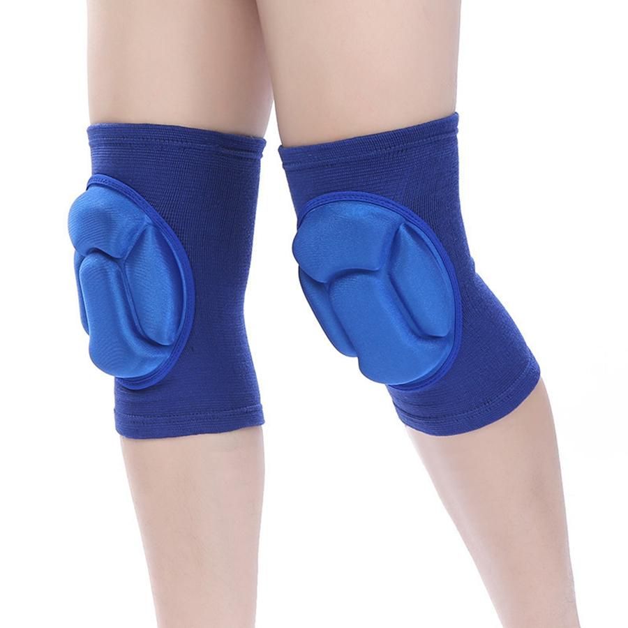 Blue Sports Sponge Kneepad High Density Dance Kneepad Running Mountaineering Protective Gear Volleyball Football Basketball Kneepads Kneepads