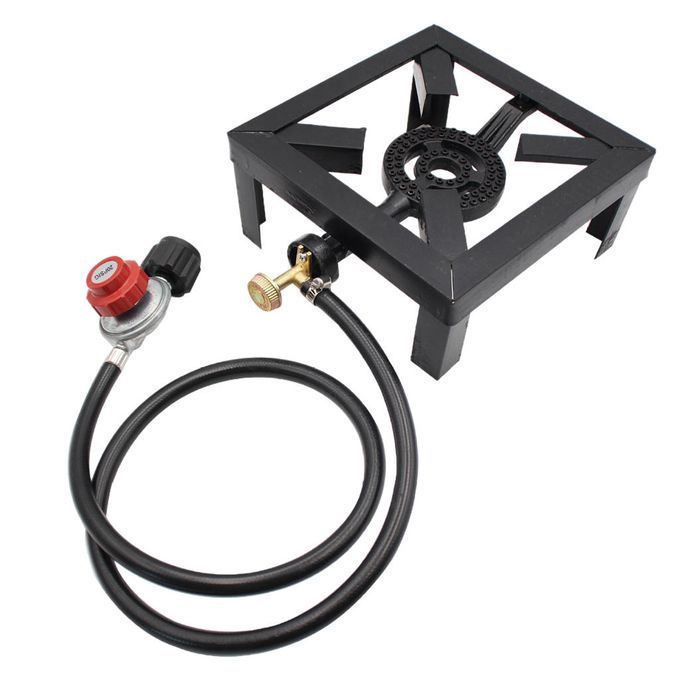 Portable Camping Stove One  Cast  Propane Gas Outdoor BBQ