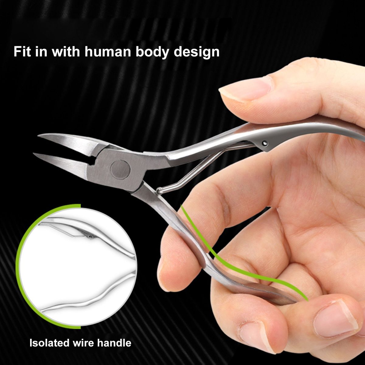 4pcs/set Nail Clipper Cutter Trimmer Grooming Kit Manicure Set Pedicure Toe Nail Art Tools Set Kits