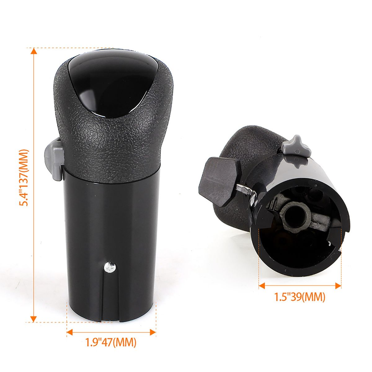 Gear Shifter Stick Speed Car Gearstick Head Knob 455-5005 Black