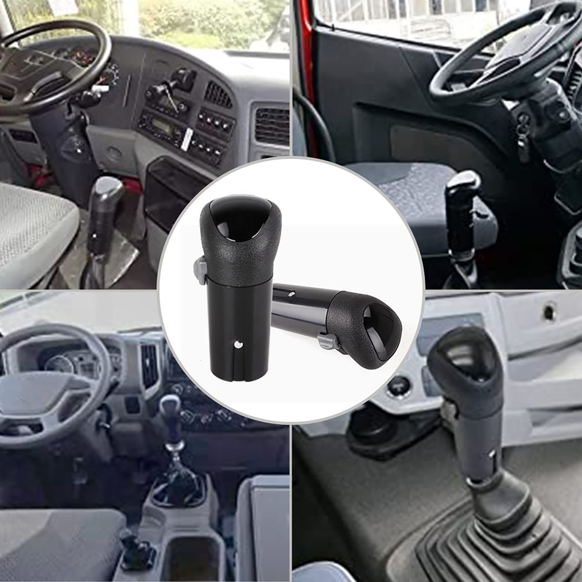 Gear Shifter Stick Speed Car Gearstick Head Knob 455-5005 Black