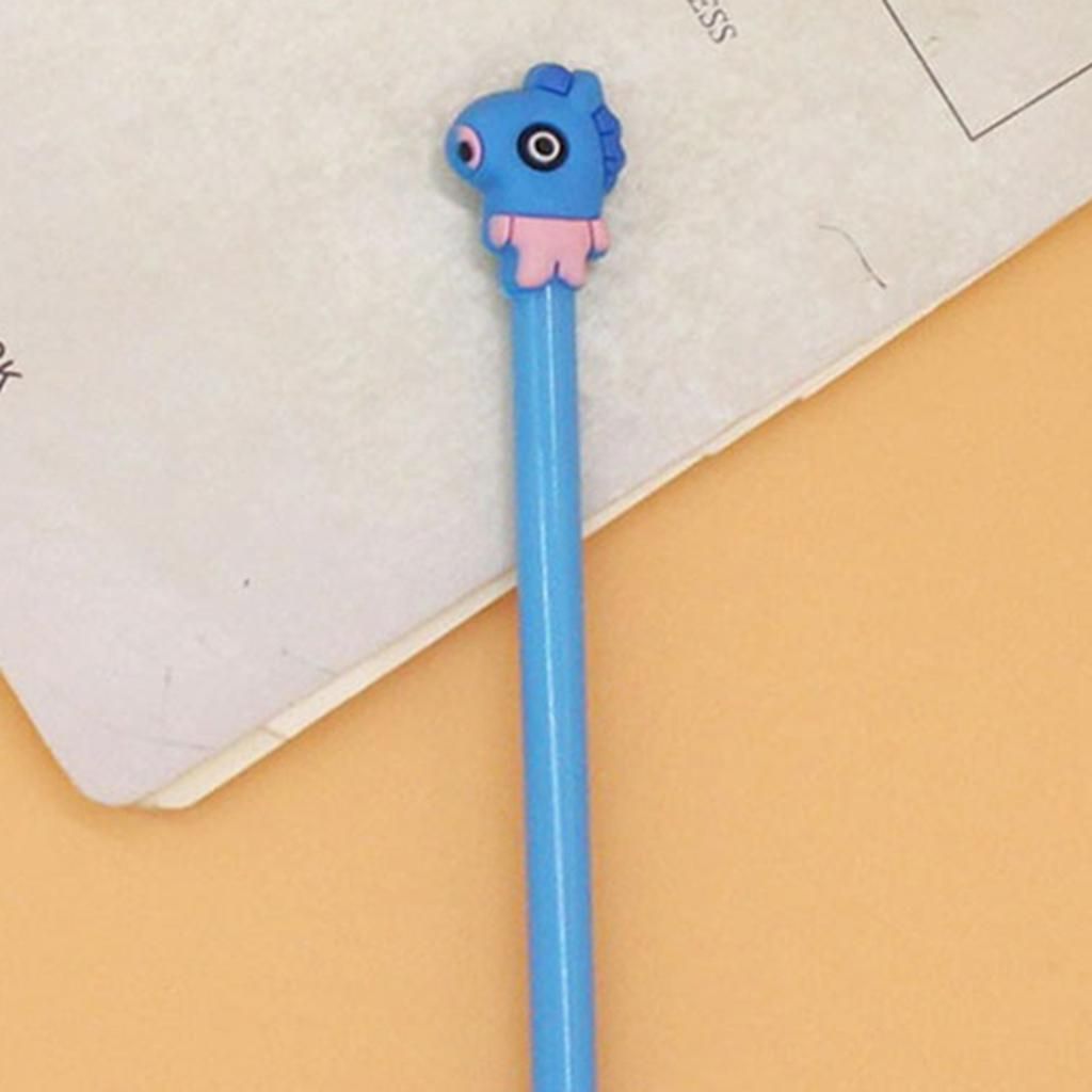 Cute Black  Pen  Cartoon Ballpoint School Stationery D