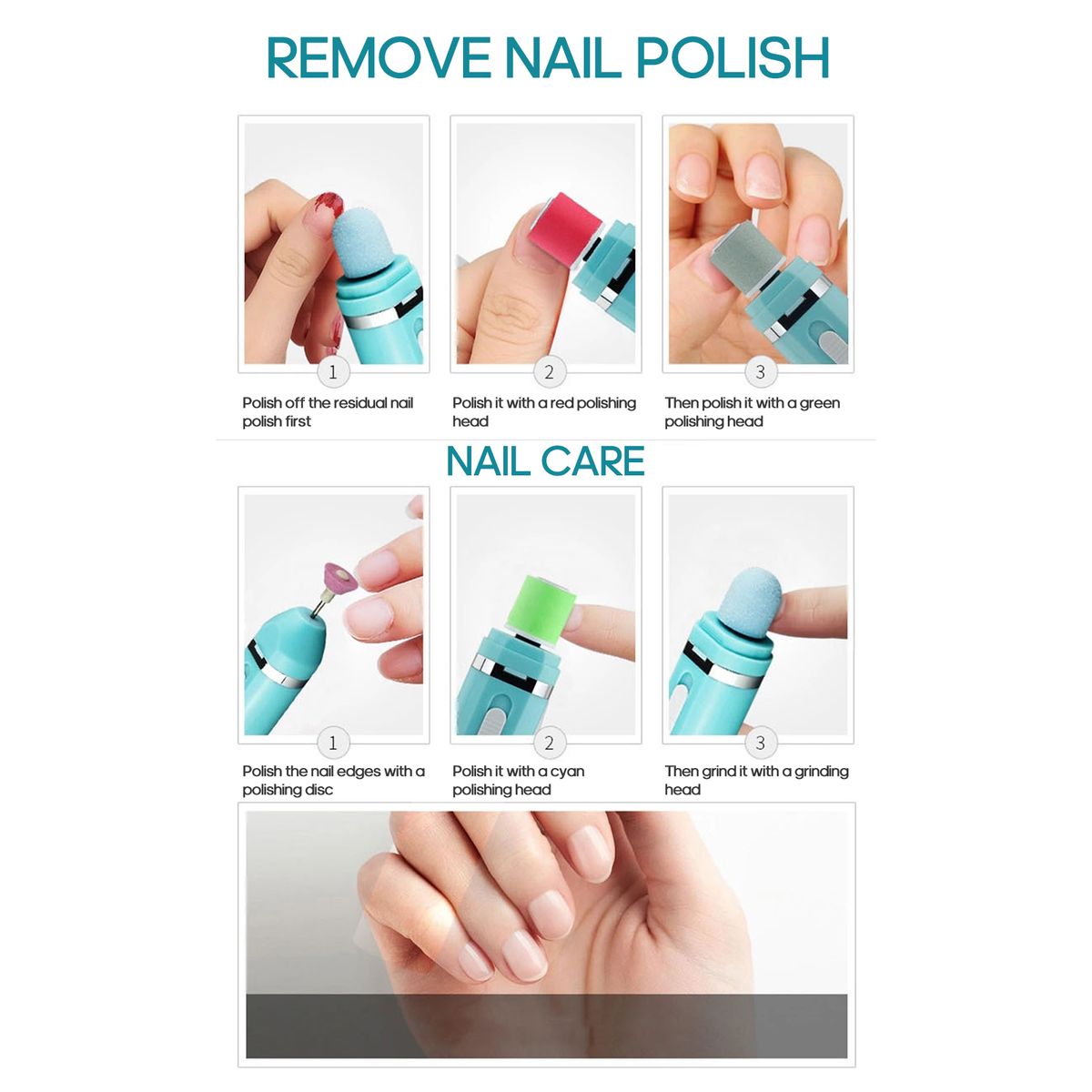 Electric Nail Drill Machine Pen Manicure Pedicure File