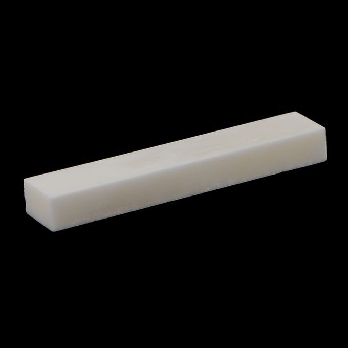 12pcs 52mm Cattle Bone Blank Unslotted Guitar Nuts For Handmade Guitar