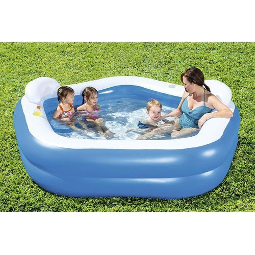 FAMILY FUN POOL + INFLATABLE PUMP