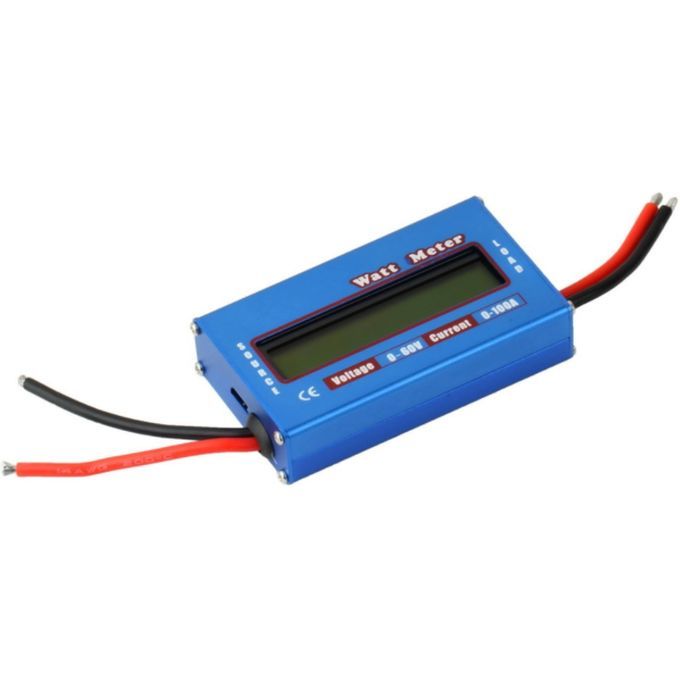 Helicopter Airplane Battery Power Analyzer Watt Meter