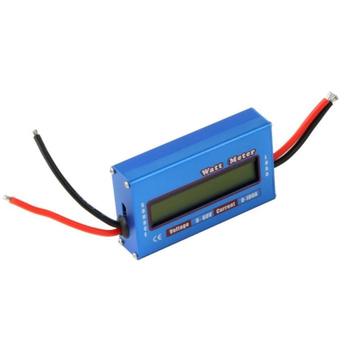 Helicopter Airplane Battery Power Analyzer Watt Meter