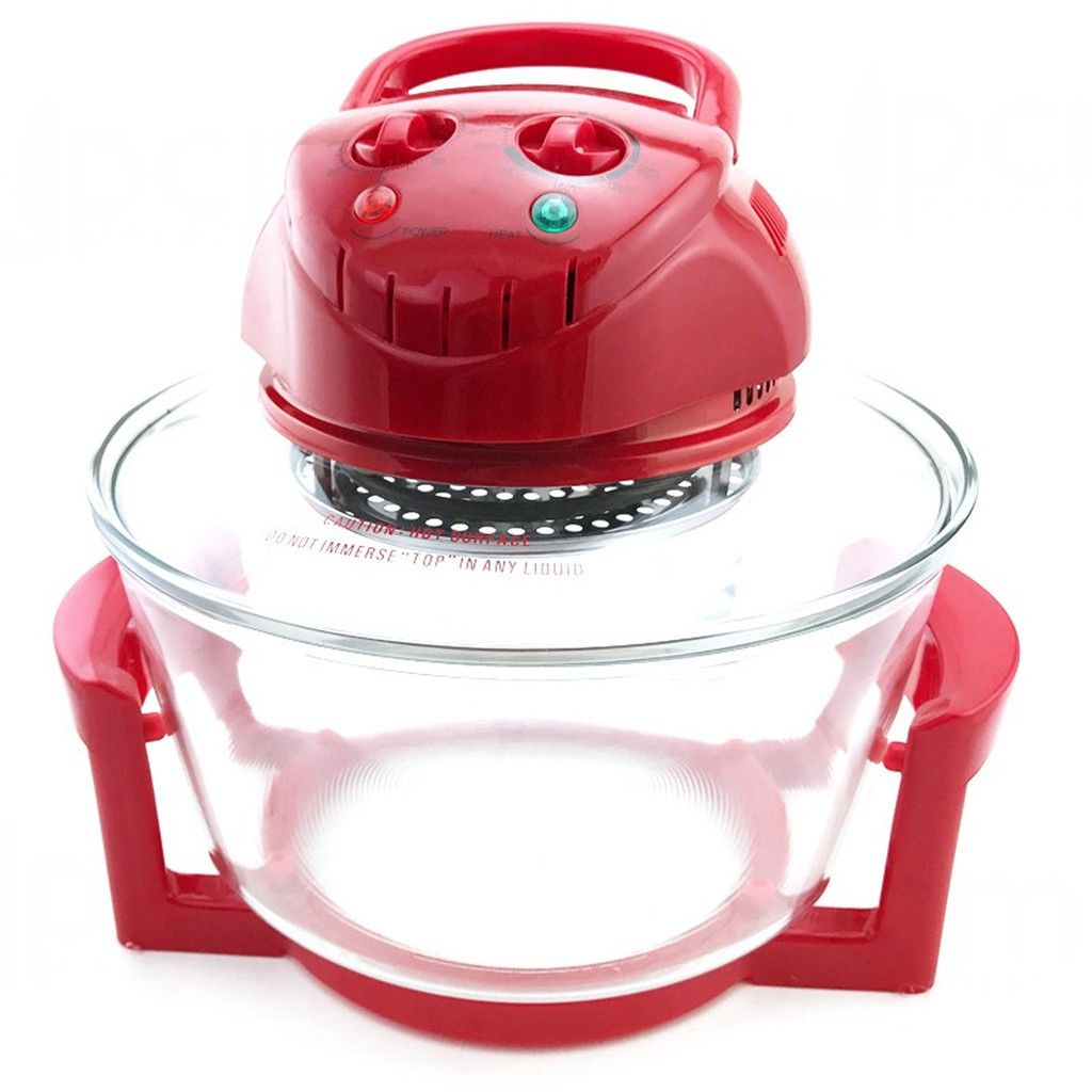 20 Litre Red Halogen Oven Cooker