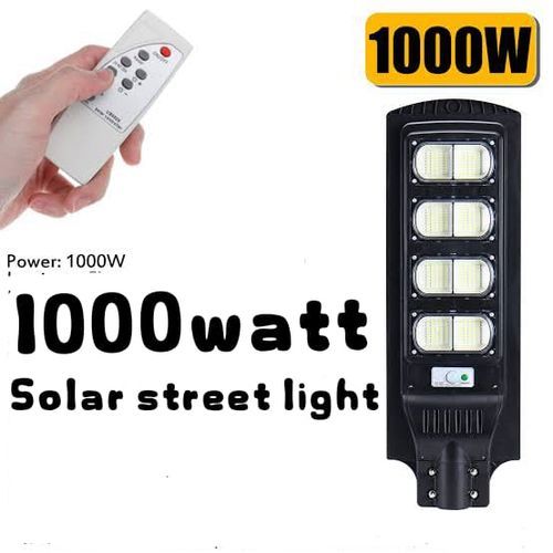 1000W Solar Street Light -1000 Watts - All In One With Pole