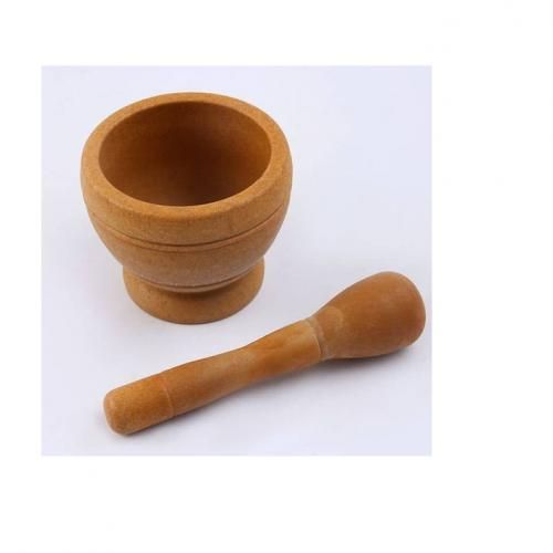 Timber Medium Wooden Kitchen Mortar & Pestle
