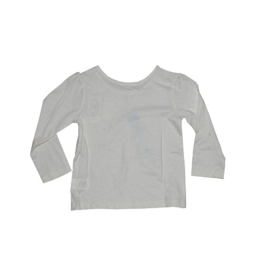 Baby Girl's Plain White Tee