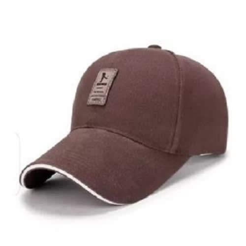 Unisex Face Cap - Brown