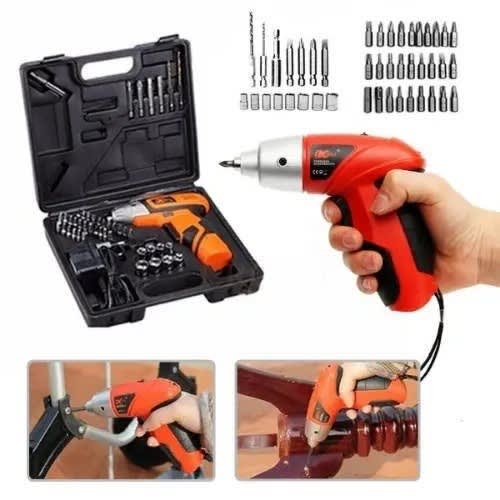 45-piece Rechargeable Screwdriver