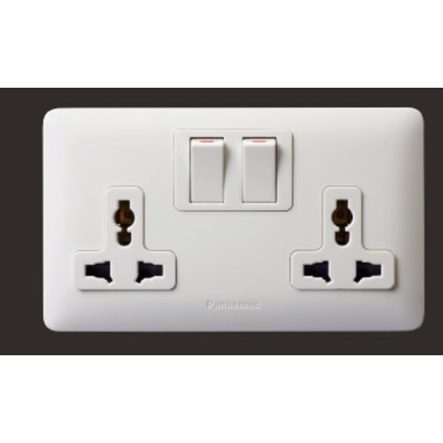2Gang 6-13a Multi Socket Outlet - WDBA1721