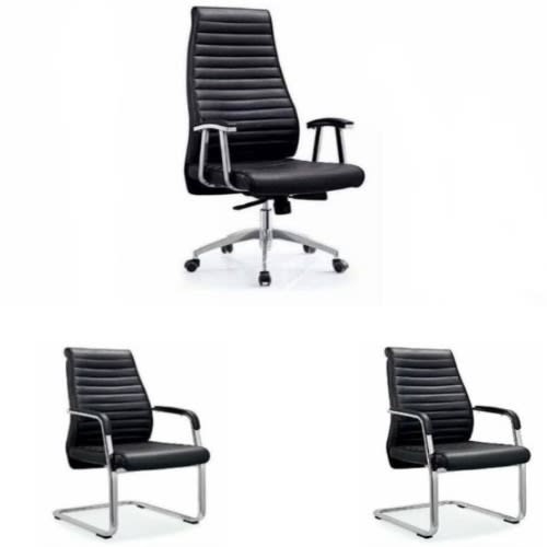 Modern Visitors Executive Office Chair  -2sets & Swivel Office Chair -1 set