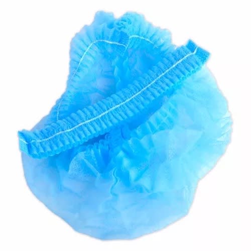 Disposable Hair Net Cover - 100 In Pack - Blue