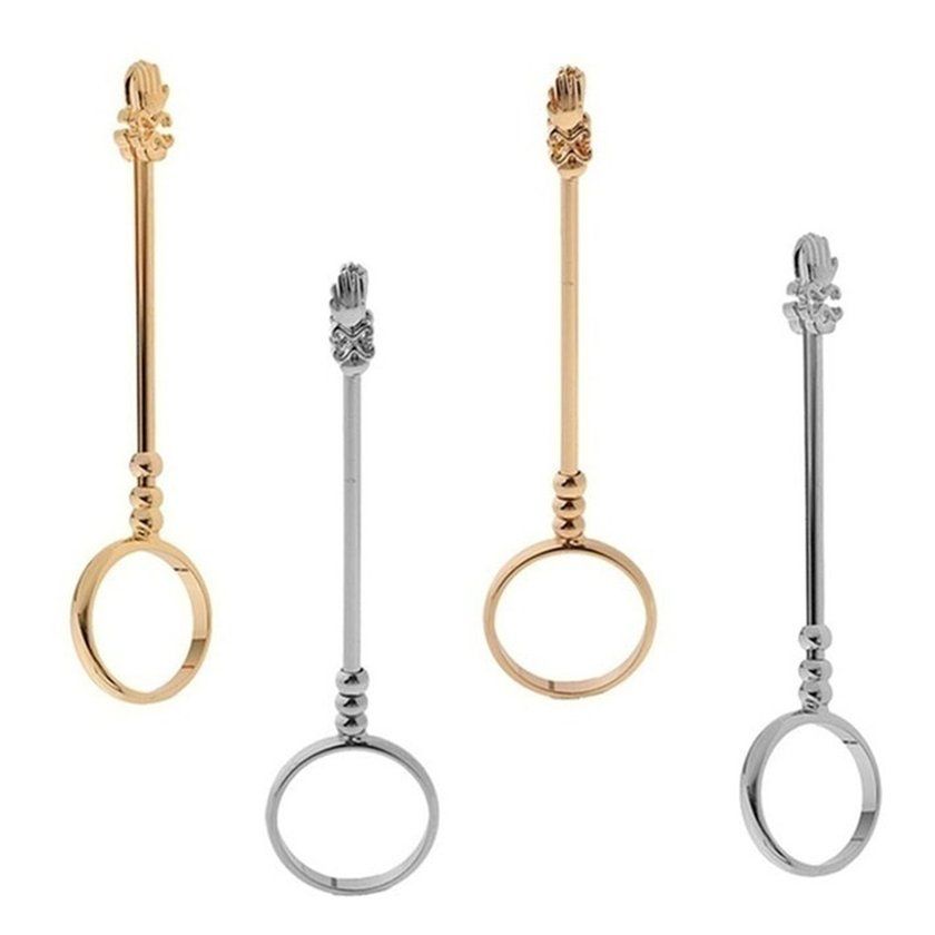 Alloy Ring    Lip Smoker A  Essories Hand Finger   Holder-Si Er-16mm