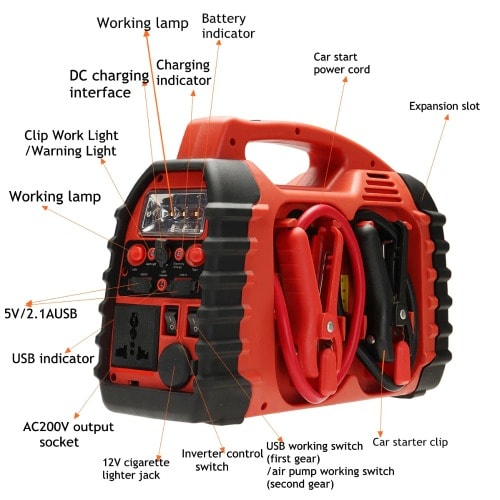 7 In 1 Car Jump Starter