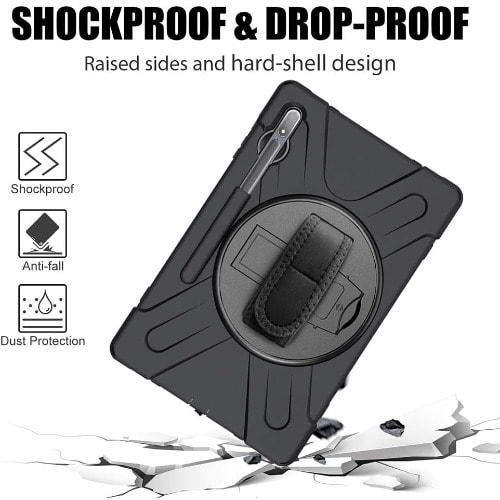 Shockproof Defender Protective Case For Samsung Tab S8 Plus T970/x800