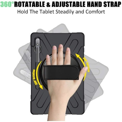 Shockproof Defender Protective Case For Samsung Tab S8 Plus T970/x800