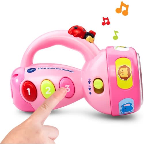 Spin & Learn Color Flashlight, Pink