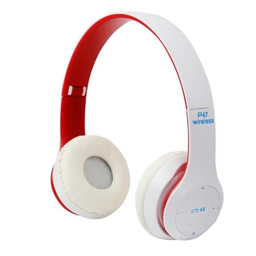 Foldable P47i Bluetooth Wireless - White