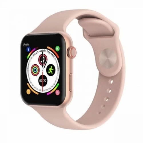 W54 Smart Watch+ Heart Rate Monitor - Rose Gold