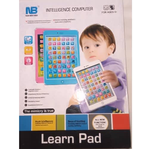 Kid's Educational Learn Pad - Pink