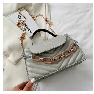Handbag - 20X15X10cm - Grey