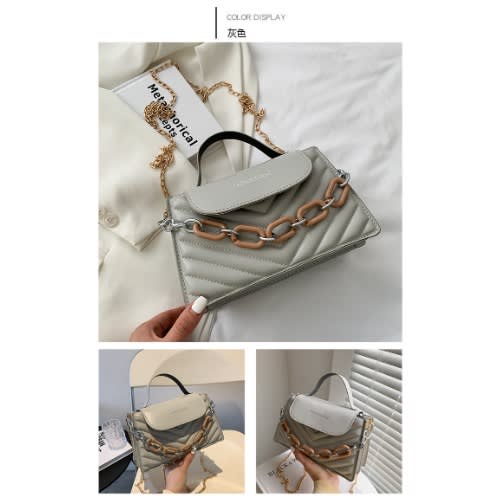 Handbag - 20X15X10cm - Grey
