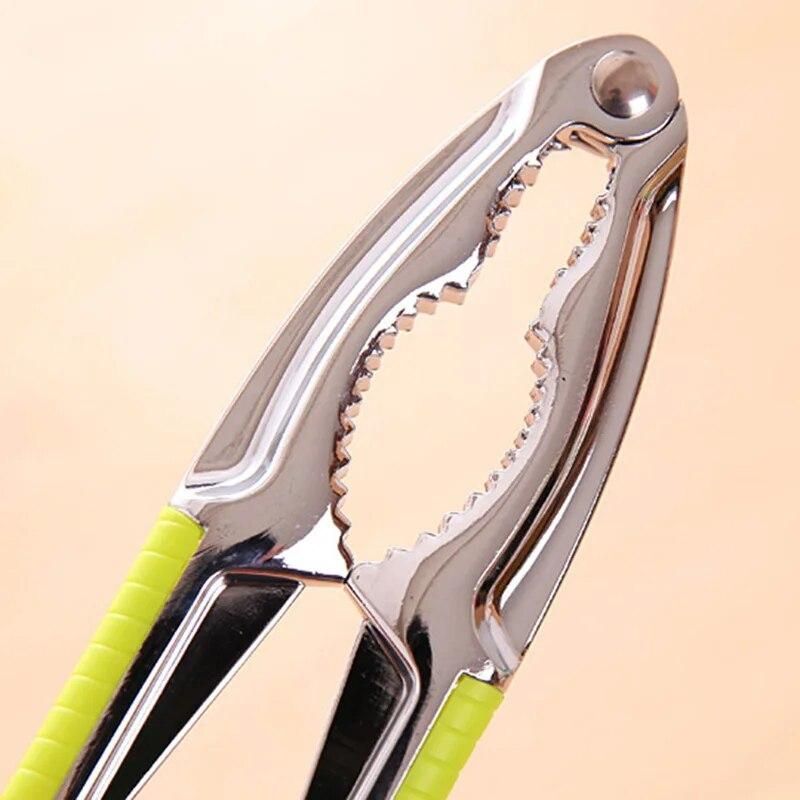 New Non-slip handle Almond Walnut Pecan Crack Hazelnut Hazel Filbert Nut Kitchen Nutcracker Sheller Clip Tool Clamp