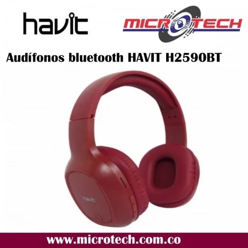 Multi-function Wireless Headphone-h2590bt - Red