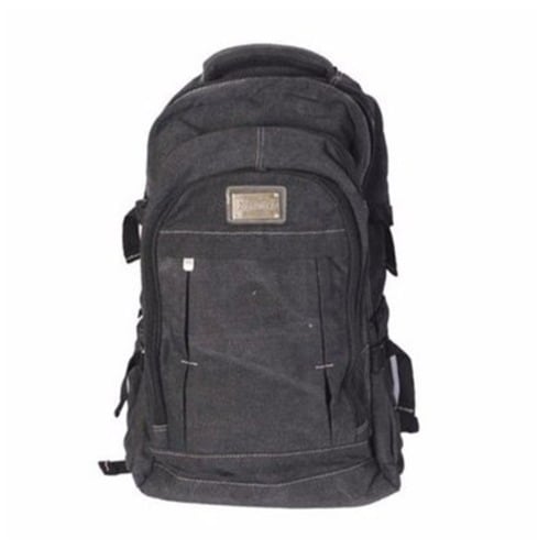 Laptop & School Backpack Bag - Black - Large