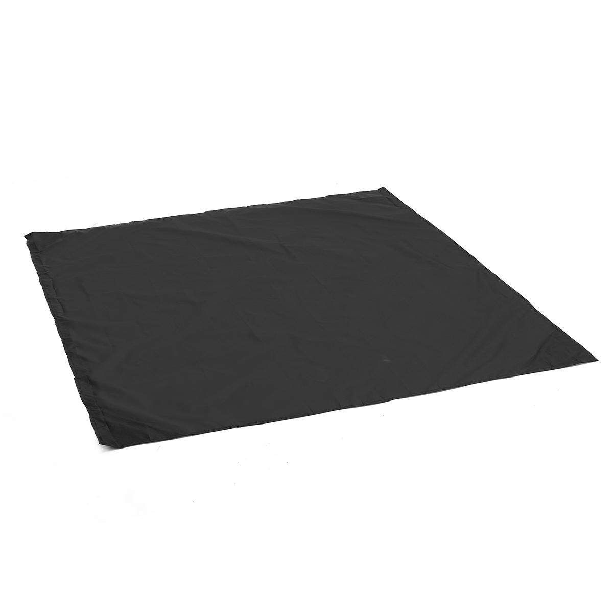 150x140cm Foldable Waterproof Magic Beach Mat Large Picnic Blanket Sand Free Pad Black