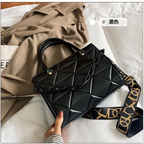Ladies Crossbody Hand Bag- Black