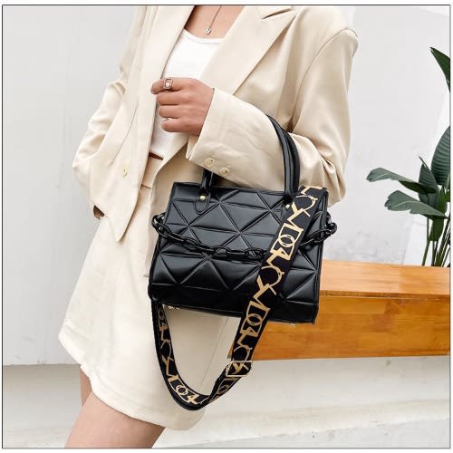 Ladies Crossbody Hand Bag- Black