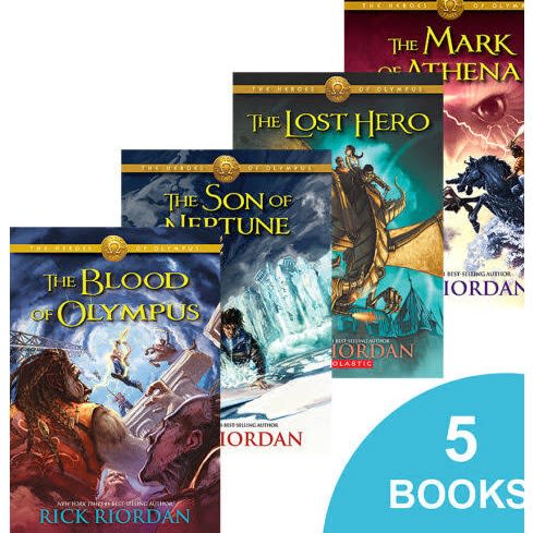 Heroes Of Olympus Ultimate Collection (5 Book Set)