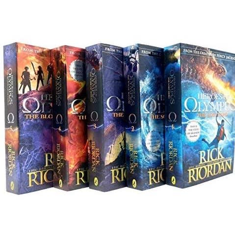 Heroes Of Olympus Ultimate Collection (5 Book Set)
