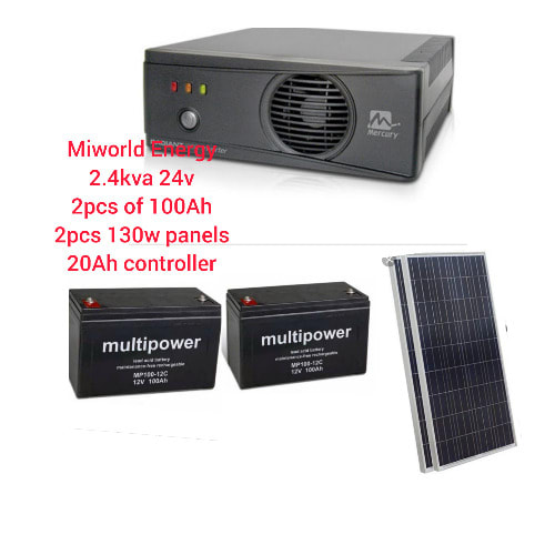 2.4kva 24v Inverter Solar System