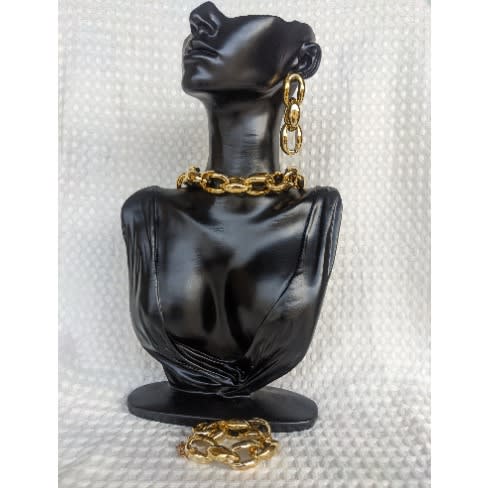 Bulky Chain 3 In 1 Set - Gold