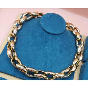 Bulky Chain 3 In 1 Set - Gold