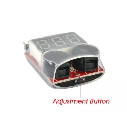 2 In 1 1S-8S Battery Tester & Low Voltage Buzzer Alarm Module