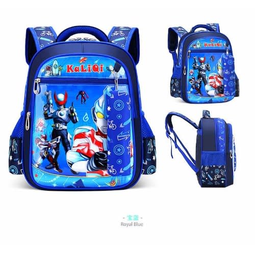 Kalioi Boys Lightweight Waterproof Schoolbag